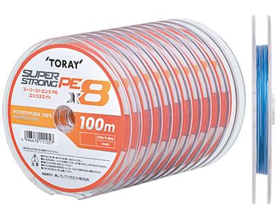 TORAY Super Strong PE X8 Multicolor 100м 12 соединений [1200м] Нет. 1,5