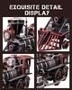 Piececool Metal 3D Steam Metallic Nano 178 Pieces Puzzle Leviathan-type Locomotive, Puzzle,