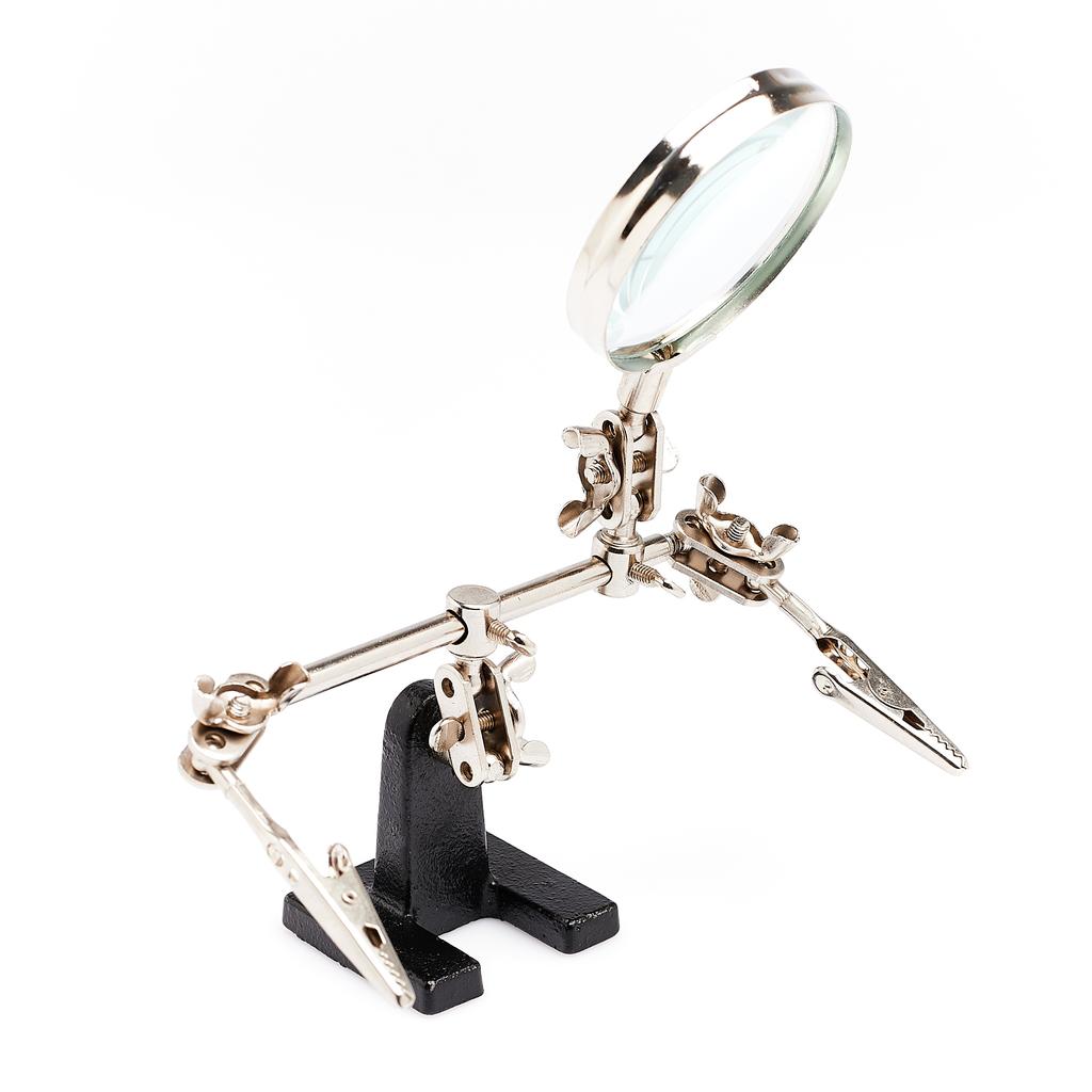 Third Hand - Mounting Bracket (With Magnifying Glass)