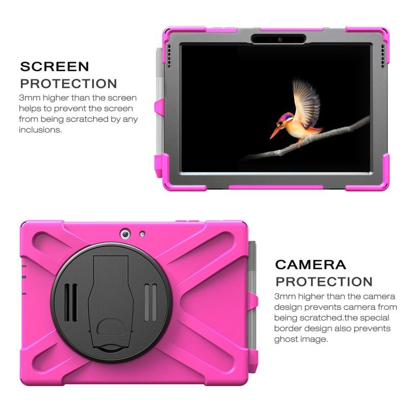 Tablet Case Surface Pro 4/5/6/7 Pen Slot Stand Strap Shockproof