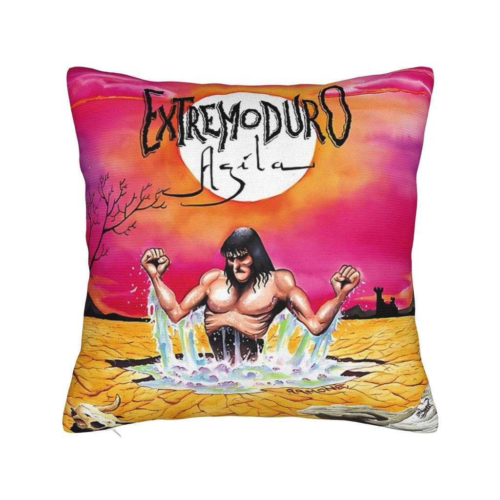 Extremoduro Spanish Hard Rock Band Pillow Case Robe Iniesta Comfy Pillow Cover For Living Room Bed Chair Fashion Pillowcases