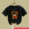 Dragon Ball Summer Short Sleeve  Shirt Kids Tops Tee Anime Figures Son Goku Super Saiyan Tshirt Boys Tshirts Children Clothes