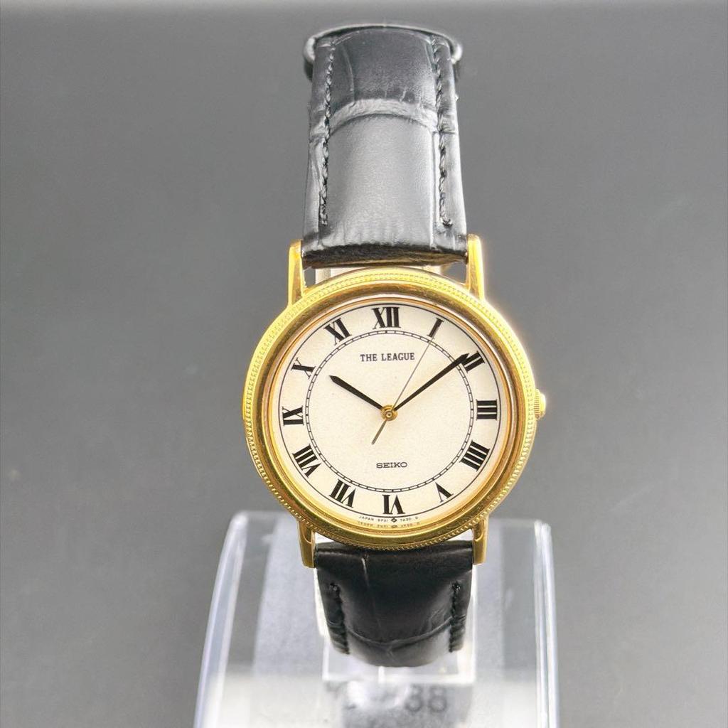 Used [Rare & Beautiful] Old Seiko The League White Quartz Men's Watch