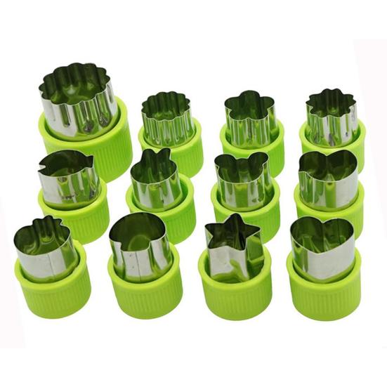 1 Set Embossing Mold Creative Shape Food Grade Smooth Edge Rustproof