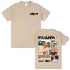 Rapper Pailita Music Album 2026 Tour Graphic Tshirt Men Women Fashion Gothic Summer T Shirts 100 Cotton Short Sleeve T Shirt
