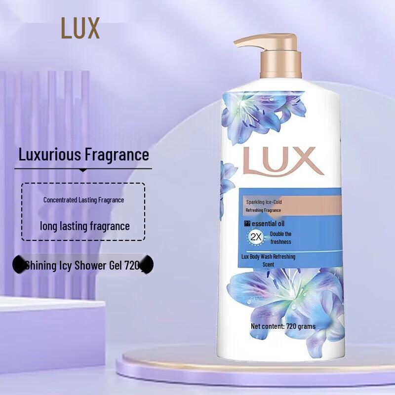 LUX Icy Cool Scented Body Wash Duo