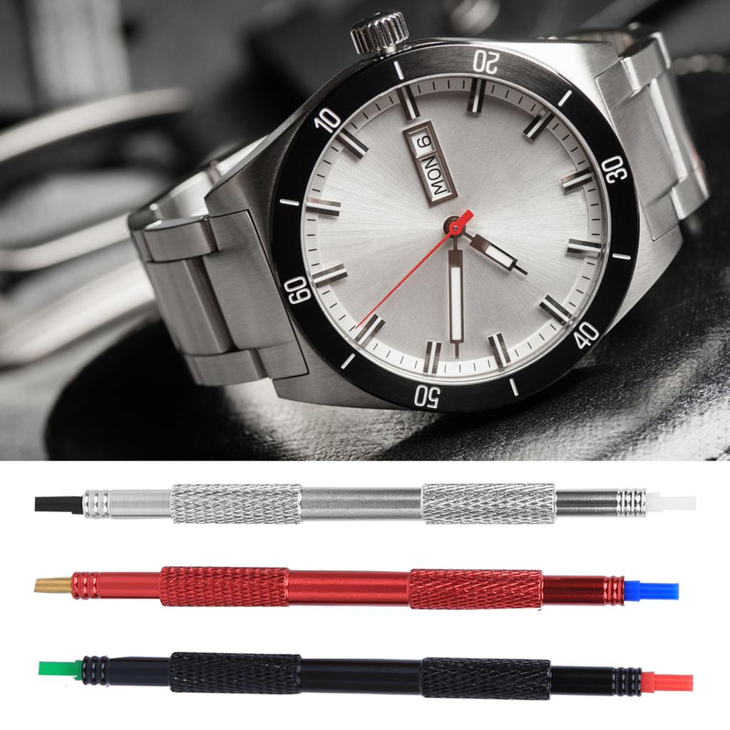 3pcs Double Head Watch Hand Pressers Watch Repair Tool for Watchmakers