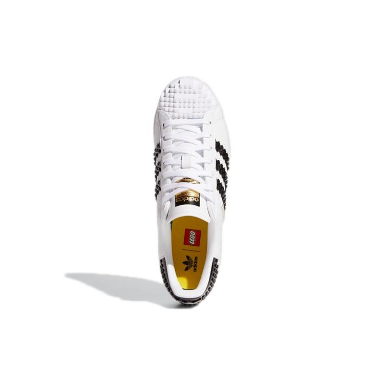 adidas LEGO x Superstar 'Базовые пластины' Мужские GW5270