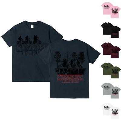 Женская модная и повседневная футболка с длинным рукавом и принтом, с коротким рукавом