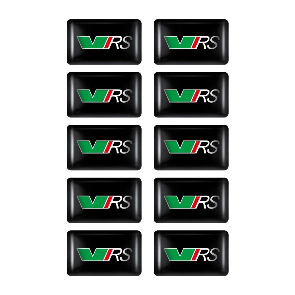 AAFM1 10/20/50Pcs Car Styling Epoxy Resin Badge Indoor Decoration Sticker For Skoda Octavia VRS Vision Kodiaq Favorit Rapid Fabia VII