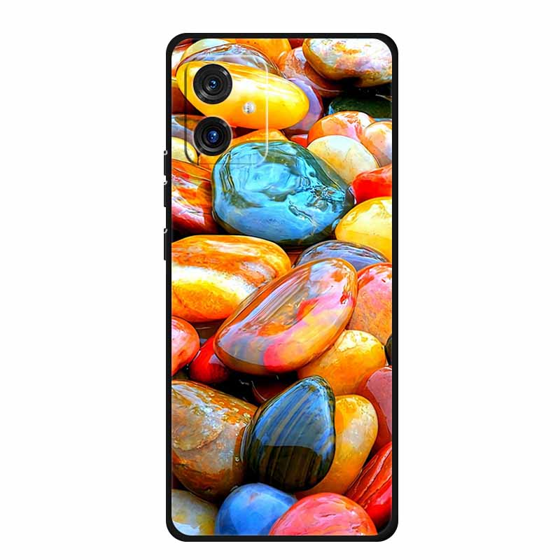 For Motorola G14 4G Case Animals TPU Silicone Soft Cover Phone Cases for Moto G14 G 14 MotoG14 PAYF0010IN Shockproof Wolf Fundas