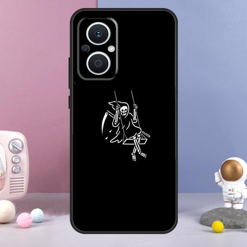 Чехол в готическом стиле с изображением ведьмы и Сатаны для OPPO Reno8 T Reno 7 4 5 6 Lite 10 Pro 4Z 5Z OPPO Find X5 Pro X6 X2 X3 Lite