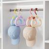 2PCS Plastic Aroma Cloud Hook Colorful Hat Storage Hanger Bag Hanging Rack  Home Use