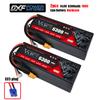 VARCS 4S Lipo Battery 130C 140C 8000mAh 8400mAh 7500mAh 6300mAh 5400mAh XT60 EC5 TRX T/DEANS XT150 Plug for RC 1/8 Buggy  Car