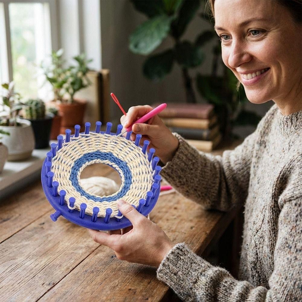 Round Stitching Knitting Machine  Weaving Scarf Sweater Hat Shawl