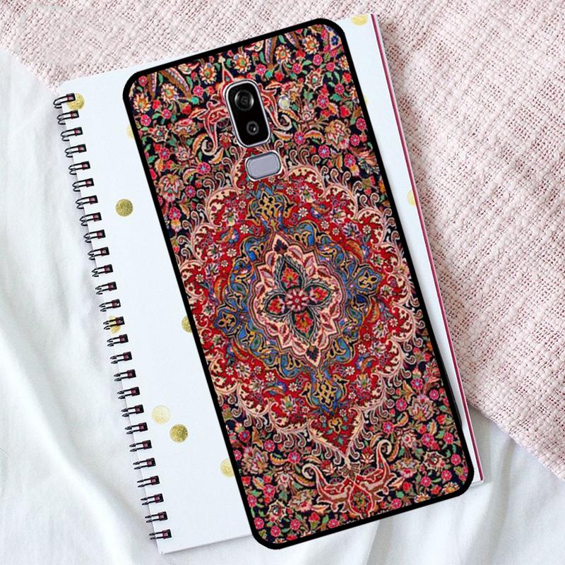 Персидский ковер Цветочный узор Чехол Для Samsung Galaxy M16 M32 M52 M14 M54 M13 M33 M53 M56 M36 M31 M11 M12 M35 M55 M15 M06