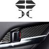 Для Toyota Camry 2018   Аксессуары Панель Накладка Декоративная Наклейка на Ручку Чаши Двери Салона из Углеродного Волокна