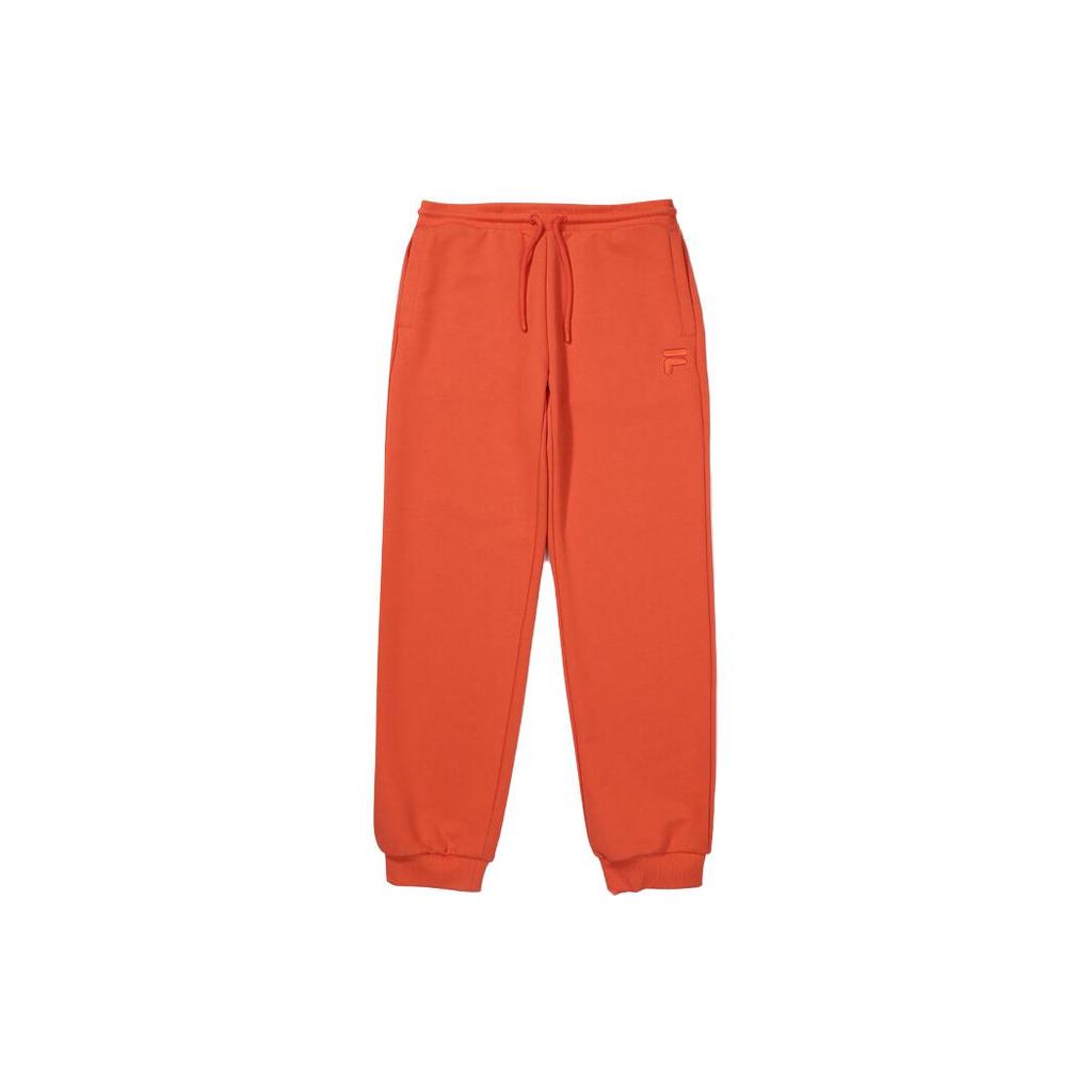Новые вязаные спортивные штаны FILA мужские оранжевые FS2FPF3102XOED
