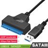 Professional Hard Drive 22 Pin Sata III Adapter Cable USB 3.0 To SATA Converter