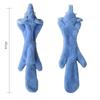 Funny Simulated Animal No Stuffing Dog Toy with Squeakers Durable Stuffingless Plush Squeaky Dog Chew Toy Crinkle Pet Squeak Toy