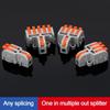 Compact Wire Connector Universal Push-in Terminal Blocks  Electrical
