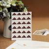 24 Pcs/sheet DIY Floral Print Corner Paper Stickers for Photo Albums Handwork Frame Decoration