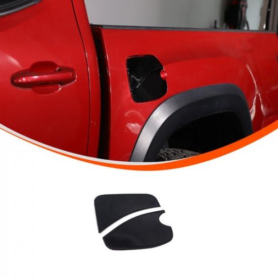Glossy Piano Black Fuel Cap Fuel Cap Sticker Exterior For Toyota Tacoma 2016-22