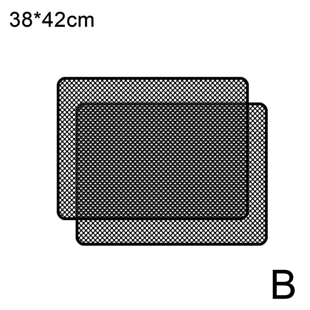 2PCS Car Side Window Sun Shades Stickers Sun Protection Window Sunscreen Cover Black PVC Sunshade With Small Holes Side Blocks