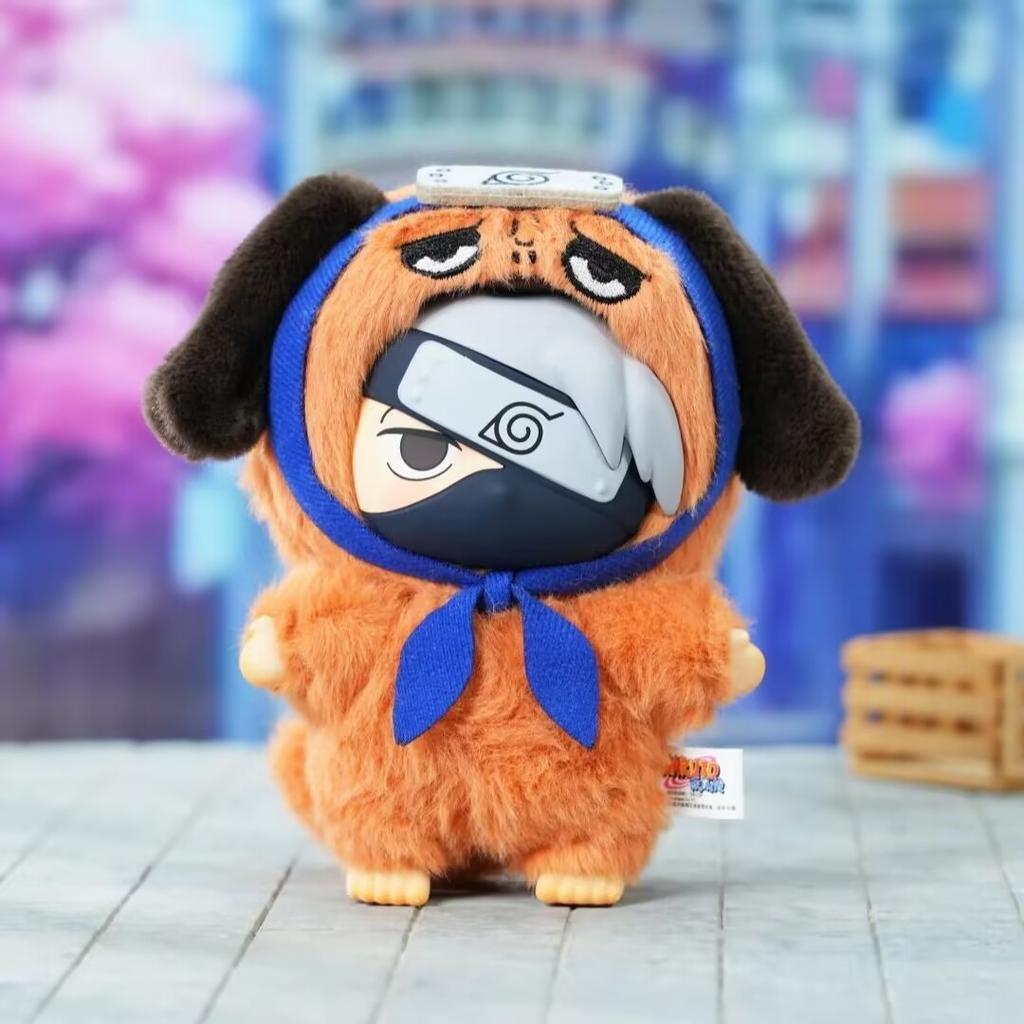 EAKI Naruto Anime Cute Beast Party Series Naruto Sasuke Gaara Kakashi Plush Doll Trendy Toy Pendant Gift