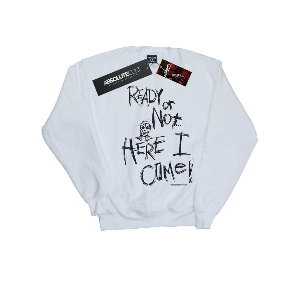 A Nightmare On Elm Street Womens/Ladies Ready Or Not Sweatshirt