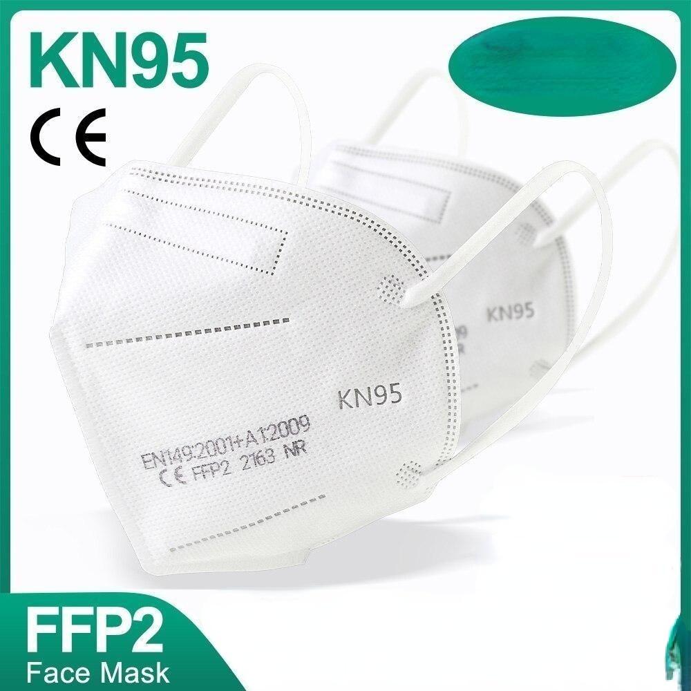5 Layer CE KN95 FPP2 Approved Hygienic  Mouth Face Diaposable Mask
