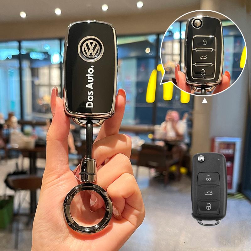 Для VOLKSWAGEN VW ТПУ Чехол-оболочка для корпуса автомобильного пульта ДУ Для VW Volkswagen Polo Tiguan Passat B5 B6 B7 Golf 4 5 6 MK6 Jetta Lavida