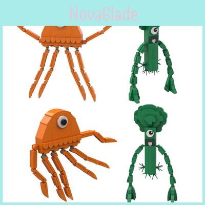 Лабиринт Ведьмы Конструктор Совместимый с Лего, Украшение Стола Зеленая Капуста, Сделай Сам Игрушка для Детей