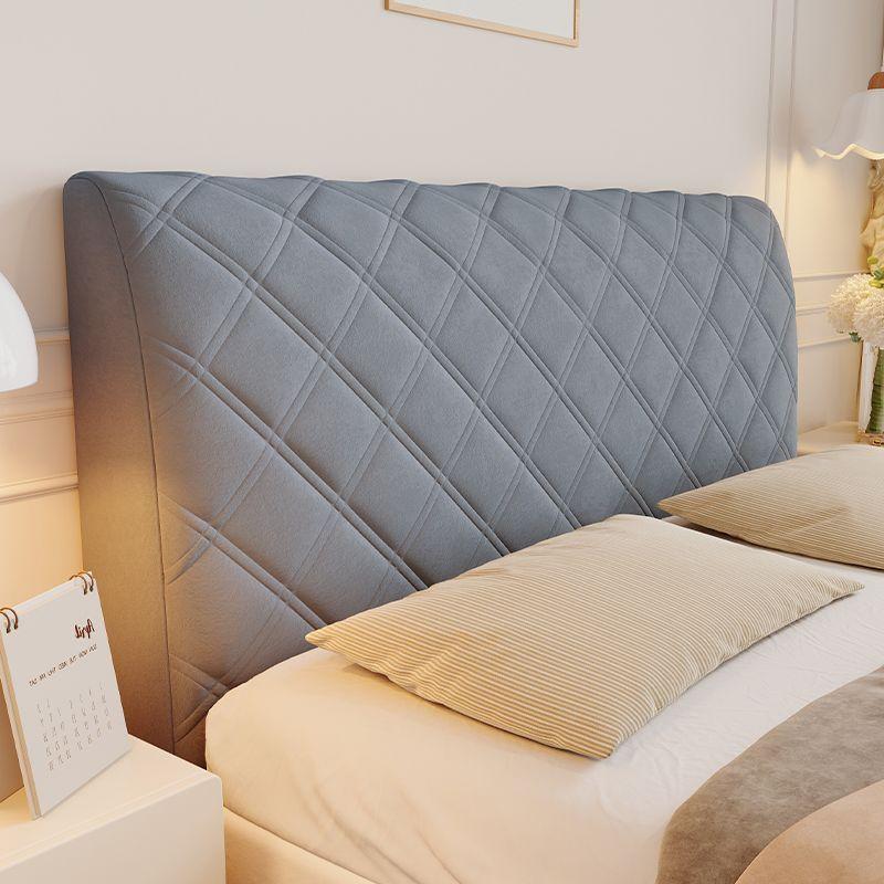 Покрывало на изголовье кровати размера full - Износостойкое и устойчивое к разрывам толстое стеганое покрывало для кровати, мягкая плюшевая ткань, машинная стирка - Стандартные типы кроватей