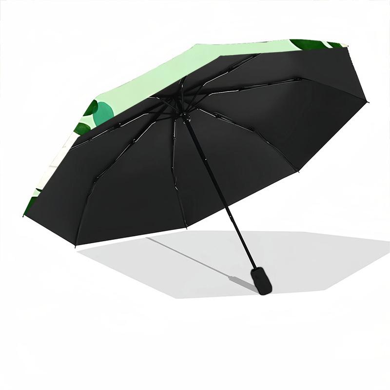 1pc Cat WreathAutomatic Open/close Folding Umbrella, Compact Portable Travel Umbrella, Perfect Birthday/Holiday, Cute Umbrella y025