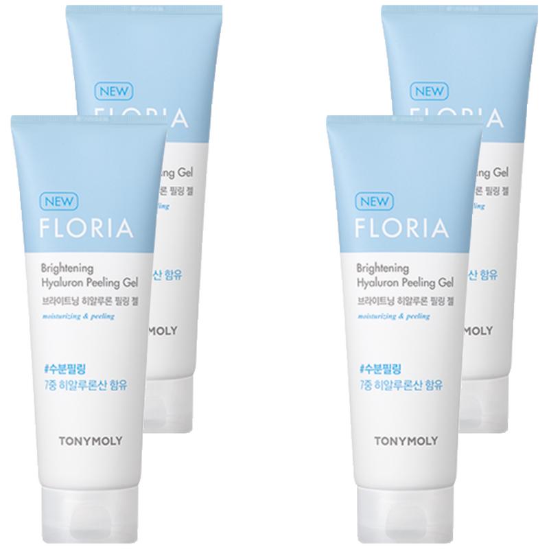Tony Moly Floria Brightening Hyaluronic Peeling Gel, 170ml, 4 pcs