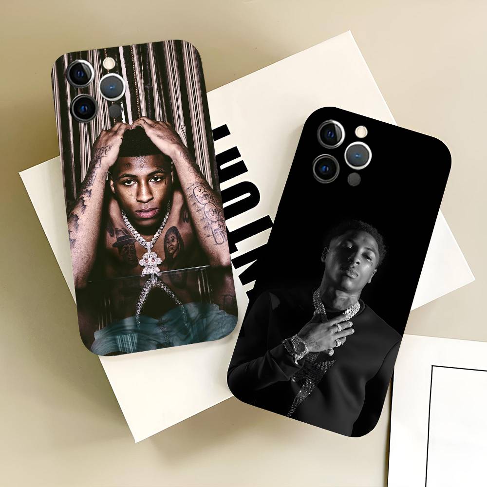 Чехол для телефона рэпера YoungBoy Never Broke Again Черный Силиконовый Мягкий Чехол Для IPhone 17 16 15 14 13 12 11 Air Pro Max Plus Горячая Распродажа