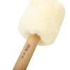 Anti-slip Drum Mallets Stick Wood Handle Drum Stick Plush Felt Head Drumsticks