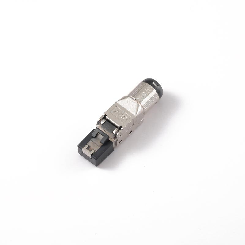 1 шт. Экранированный модульный штекер для терминации RJ45 без инструментов, разъем RJ45 Cat8 Cat7 Cat6A, 2000 МГц, 40G Lan-кабель, для 22AWG-24AWG