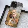V-Виналланд M-Манга S-Сага Чехол для телефона Для IPhone 17 Pro Max 16 15 14 Pro Max 13 11 X Xs Xr 8 7Plus Стеклянная крышка