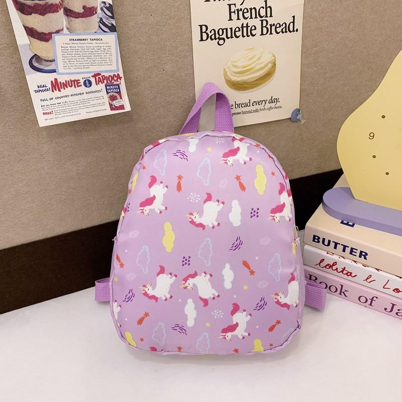 Детский рюкзак с милым мультяшным дизайном, легкий нейлон для школы