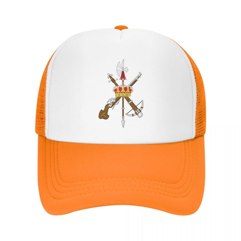 Индивидуальная Панк-кепка Бейсболка Легионера Испании Мужская Женская Регулируемая Военная Кепка Тракер Армии Испании Кепка Snapback для Выступлений Кепка Тракер