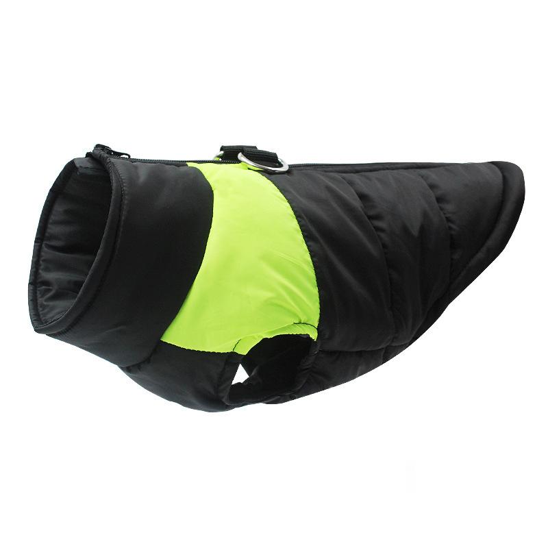 XL-7XL Зимняя теплая куртка-пальто для домашних животных с пряжкой для маленьких и больших собак Одежда для больших собак Золотистый ретривер Бульдог Mascotas Одежда