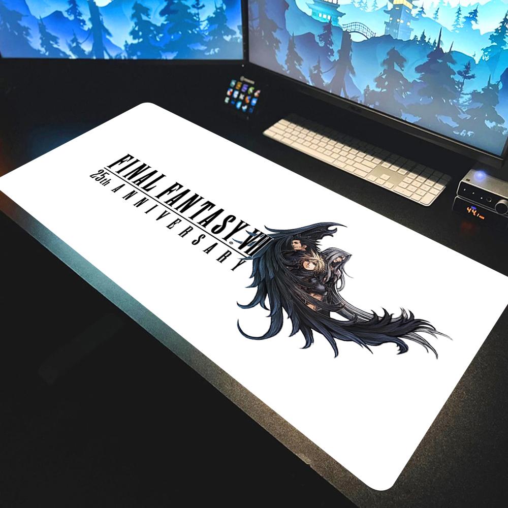 90x40cm Final Fantasy Vii Lockhart Large Mousepad Gaming Accessories Gamer Keyboard Desk Mat Pc Accessories ESports Mouse Pad
