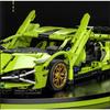 Технические Конструкторы Bugatti Lamborghinis Гиперкар Гоночный Автомобиль Модель Собери Транспортное Средство Кирпичики Игрушки Для Мальчиков Детей Подарки