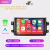 2din Android 10 автомобильный радиоприемник мультимедийный плеер Carplay Auto GPS навигация для Suzuki SX4 2006-2013 для Fiat Sedici 2005-2014