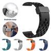 22mm 20mm Breathable Silicone Strap For Samsung Galaxy Watch 7 4 5 6 S3 Active Magnetic Band Huawei GT 3 4 Amazfit Bip Bracelet