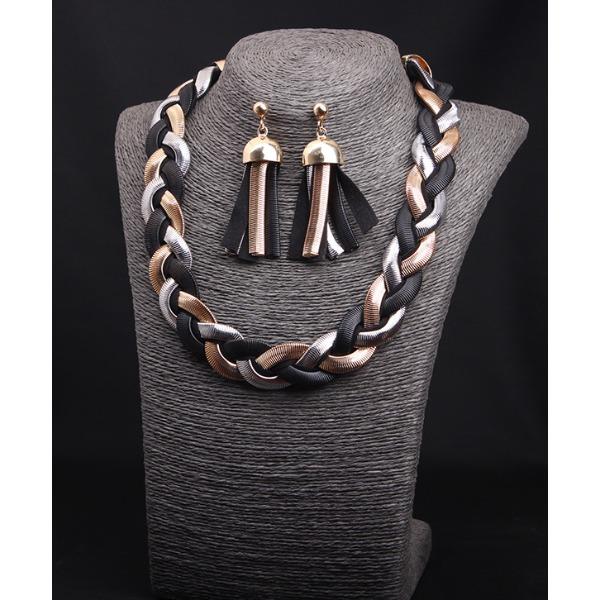 Короткое ожерелье на ключицу с супер-вспышкой из кристаллов и драгоценных камней, модный комплект, женские преувеличенные ретро-аксессуары