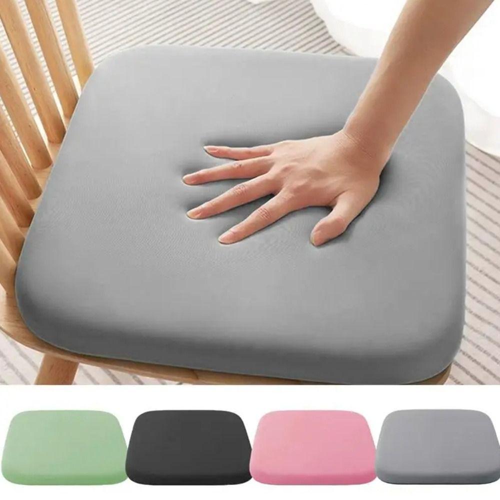 Ultra Soft Office Chair Pad 4cm Thick Car Seat Pad for Long Sitting Lumbar Support Pain Relief