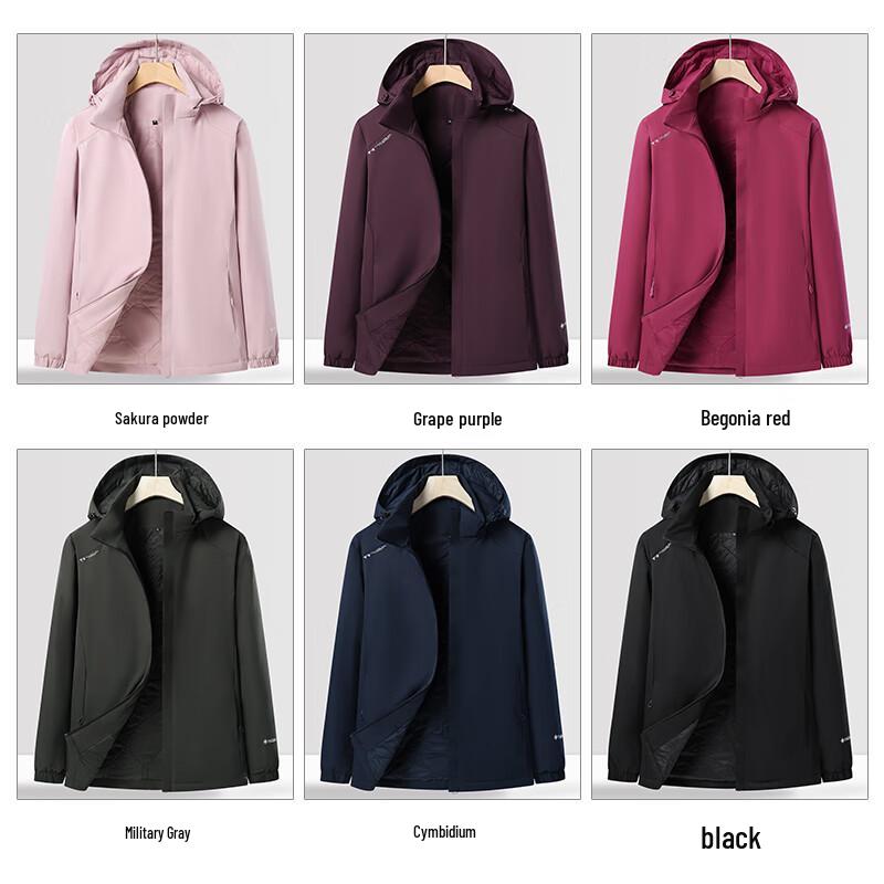 ROMON Men's Winter Padded Hooded Outdoor Jacket